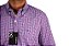 Camisa Masculina All Hunter - Manga Curta Vermelho/Azul - Imagem 3