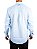Camisa Masculina All Hunter - Manga Longa Azul Piscina/Branco - Imagem 2