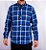 Camisa Masculina Pollo Ralph Lauren - Manga Longa Xadrez Azul Marinho - Imagem 1