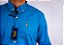 Camisa Masculina Pollo Ralph Lauren - Manga Longa Xadrez Azul Turquesa - Imagem 2