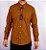 Camisa Masculina Pollo Ralph Lauren - Manga Longa Xadrez Laranja - Imagem 1