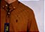 Camisa Masculina Pollo Ralph Lauren - Manga Curta Xadrez Laranja - Imagem 2