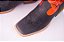 Bota Masculina Mr West - Modelo Carrapeta - Cano Alto/Solado couro/Salto de madeira - Cor laranja/cabeça preta/bico quadrado - Cód. B-58P 2510 Preto - Imagem 2