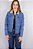 Jaqueta Feminina Wrangler WF7027UN - Lycra Jeans - Forro Caramelo Escuro - Imagem 1
