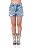 Shorts Jeans Feminino Zenz Opala - Imagem 2