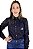 Camisa Feminina Laidol Manga Longa - Marinho Lisa - Imagem 2