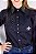 Camisa Feminina Laidol Manga Longa - Marinho Lisa - Imagem 1