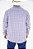 Camisa Masculina Classic Manga Longa - Xadrez Branco/ Azul/ Preto - Imagem 5