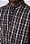 Camisa Masculina Classic Manga Longa - Xadrez Branco/ Preto/ Laranja - Imagem 6