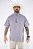 Camisa Masculina Classic Manga Curta - Xadrez Azul/ Rosa/ Amarelo/ Turquesa - Imagem 1