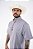Camisa Masculina Classic Manga Curta - Xadrez Azul/ Rosa/ Amarelo/ Turquesa - Imagem 8