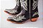 Bota Feminina Goyazes Bico fino/ Mustang Preto - Solado Couro - Imagem 3