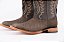 Bota Masculina Goyazes Exótica -  Elefante - Cano Médio/Bico quadrado/Solado Couro - Cor Elefante Café/ Dallas Marinho - Imagem 2