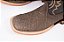 Bota Masculina Goyazes Exótica -  Elefante - Cano Médio/Bico quadrado/Solado Couro - Cor Elefante Café/ Dallas Marinho - Imagem 4