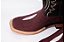 Bota Masculina Goyazes Exótica - Arraia - Cano Médio/Bico quadrado/Solado Couro - Cor Arraia Olho Vinho/ Couro Pit Stop Preto 203054-ARC - Imagem 5