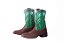 Bota Infantil Unissex Durango - Cano Médio/ Bico Quadrado/ Solado Flex/ Cor: Rust Dog/ Hortelã - Cód. 12K121G2P - Imagem 1