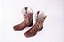 Bota Infantil Unissex Durango - Cano Médio/ Bico Quadrado/ Solado Flex/ Cor: Red Dog/ Café - Cód. 12K123G2P - Imagem 2