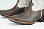 Bota Masculina Austin Ranch - Cano Médio/ Bico Quadrado/ Solado Flex/ Cor: Meg Dog Cinza - Cód. 120078G2P - Imagem 3