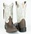 Bota Masculina Austin Ranch - Cano Médio/ Bico Quadrado/ Solado Flex/ Cor: Meg Dog Cinza - Cód. 120078G2P - Imagem 7