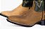Bota Unissex Mr West - Cano Alto/Solado Flex - Cor Mad Dog Tabaco/ Fóssil Verde/ Bico quadrado - Outlet - Imagem 2