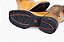 Bota Feminina Mr West - Cor: Fóssil Mostarda/ Bordado chumbo e preto/ Solado Flex/ Bico Quadrado - Outlet - Imagem 6