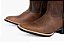 Bota Unissex Mr West - Cor Fossil Tabaco/ Fóssil Tabaco/ Bico Quadrado/ 0131 Café/ Solado Flex - Outlet - Imagem 2