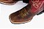 Bota Unissex Mr West - Cor Fossil Vermelho/ Mamute Tabaco/ Bico Quadrado/ Solado Flex - Outlet - Imagem 2