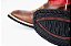 Bota Unissex Mr West - Cor Fossil Vermelho/ Mamute Tabaco/ Bico Quadrado/ Solado Flex - Outlet - Imagem 6