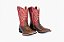 Bota Unissex Mr West - Cor Fossil Vermelho/ Mamute Tabaco/ Bico Quadrado/ Solado Flex - Outlet - Imagem 7