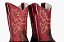 Bota Unissex Mr West - Cor Fossil Vermelho/ Mamute Tabaco/ Bico Quadrado/ Solado Flex - Outlet - Imagem 9