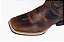 Bota Unissex Mr West - Cor Fossil Tabaco/ Economy Café/ Bico Quadrado/ Cano Preto/ Solado Flex - Outlet - Imagem 4