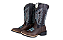Bota Unissex Mr West - Cor Azul bebê/ Bico Quadrado/ Solado Flex - Outlet - Imagem 1