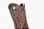 Bota Feminina Mr West - Cor: Fóssil Tabaco/ Fóssil Tabaco/ Bordado Verde Água/ Bico Quadrado/ Solado Flex - Outlet - Imagem 6
