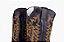 Bota Unissex Mr West - Cor Fossil Café/ Preto/ Bordado Ouro/ Bico Quadrado/ Solado Flex - Outlet - Imagem 3