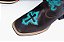 Bota Feminina Mr West - Cor: Crazy Horse/ Crazy Horse/ Bordado Cruz Turquesa/ Solado Lukesse/ Bico Quadrado - Outlet - Imagem 4