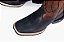 Bota Unissex Mr West - Cor Fossil Preto/ Fóssil Sela/ Bico Quadrado/ Solado Flex - Outlet - Imagem 2