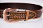 Cinto Masculino em couro pelo de vaca - Imagem 3