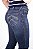 Calça Feminina FYD Bordada - Bordado Branco/Laranja - Jeans Escuro - Imagem 6