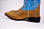 Bota Unissex Austin Ranch AR09 Rust Dog Azul Claro - Outlet - Imagem 4