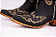 Bota Feminina Goyazes Solado em Couro Bico Fino Cor: Dallas Marinho/ Dallas Marinho 246803-CC - Imagem 2
