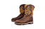 Bota Masculina Goyazes Solado Work Bico Quadrado Cor: Dallas Tabaco/ Dallas Tabaco 207406-CK - Imagem 1