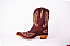 Bota Feminina Goyazes Solado em Couro Bico Fino Cor: Dallas Pinhão/ Dallas Pinhão Cabo Médio/ Baixo 246803-CC - Imagem 4
