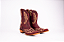 Bota Feminina Goyazes Solado em Couro Bico Fino Cor: Dallas Pinhão/ Dallas Pinhão Cabo Médio/ Baixo 246803-CC - Imagem 5