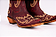 Bota Feminina Goyazes Solado em Couro Bico Fino Cor: Dallas Pinhão/ Dallas Pinhão Cabo Médio/ Baixo 246803-CC - Imagem 6
