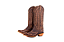 Bota Feminina Goyazes Bico fino/ Dallas Tabaco/ Dallas Tabaco - Solado Couro - Imagem 1