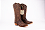 Bota Feminina Goyazes Bico fino/ Dallas Tabaco/ Dallas Tabaco - Solado Couro - Imagem 10