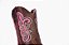 Bota Feminina Mr West Fóssil Tabaco Bordado 124 Pink Solado Lukesse Bico Quadrado - Outlet - Imagem 7
