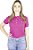 Camiseta Feminina Polo Thank Field Rosa Pink - Imagem 1