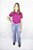 Camiseta Feminina Polo Thank Field Rosa Pink - Imagem 3