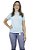 Camiseta Feminina Polo Thank Field Azul bebê - Imagem 1